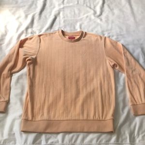 Supreme peach sweater